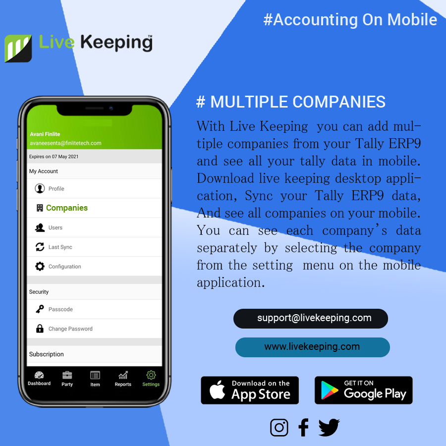 Livekeeping's tweet photo. #tallyinyourpocket #tallyinmobile #accountingsoftware #accountingonmobile #tallyerp9 #tallymobilesoftware #StaySafeStayHealthy #staysafeathome #staysafeinworkingplace #gst #dataentry #backentry https://t.co/KUGnw6mRh6