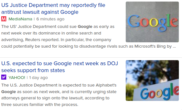 googlebid's tweet photo. @Google is imposing violations on small app developers, for "invalid traffic" in ads.

Meanwhile @TheJusticeDept  is filing anti-trust lawsuit against Alphabet for anti-competitive use of advertising and data.

The irony.
@AdSense @GoogleAdMob $GOOGL https://t.co/TF85Z3GYFO