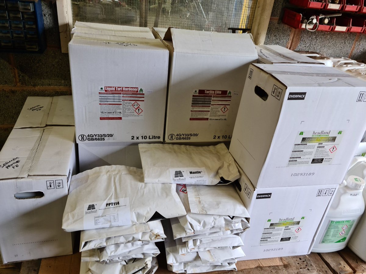 Wayne Mulrooney (@w83mulrooney) on Twitter photo Delivery from <a href="/HeadlandAmenity/">Headland Amenity</a> for the winter to keep improving the greens <a href="/GolfBarr/">Great Barr Golf Club</a>. Thank you <a href="/shedhead2/">Adrian Masters</a> for all your help #alwaysimproving #golfgreens #greenkeeper Delivery from <a href="/HeadlandAmenity/">Headland Amenity</a> for the winter to keep improving the greens <a href="/GolfBarr/">Great Barr Golf Club</a>. Thank you <a href="/shedhead2/">Adrian Masters</a> for all your help #alwaysimproving #golfgreens #greenkeeper
