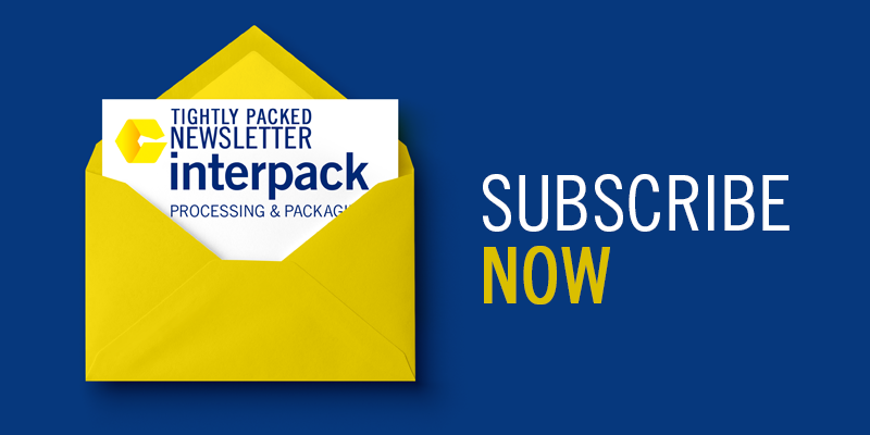 interpack2023's tweet photo. You can't wait until #interpack 2021? 🤔 Then our TIGHTLY PACKED #newsletter is just right for you. ☝️ It provides you with the latest news and trends from the world of #packaging. Sign up on the link below:

https://t.co/ItcXLjVWE9 https://t.co/qYz63494Mm