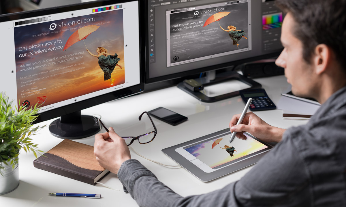 VisionICT's tweet image. At Vision ICT we love helping our clients bring an idea to life. We recently helped Broughton and Bretton Community Council create a logo to use on their website from a hand drawn competition entry. You can read more about the project here - bit.ly/34dBbb4