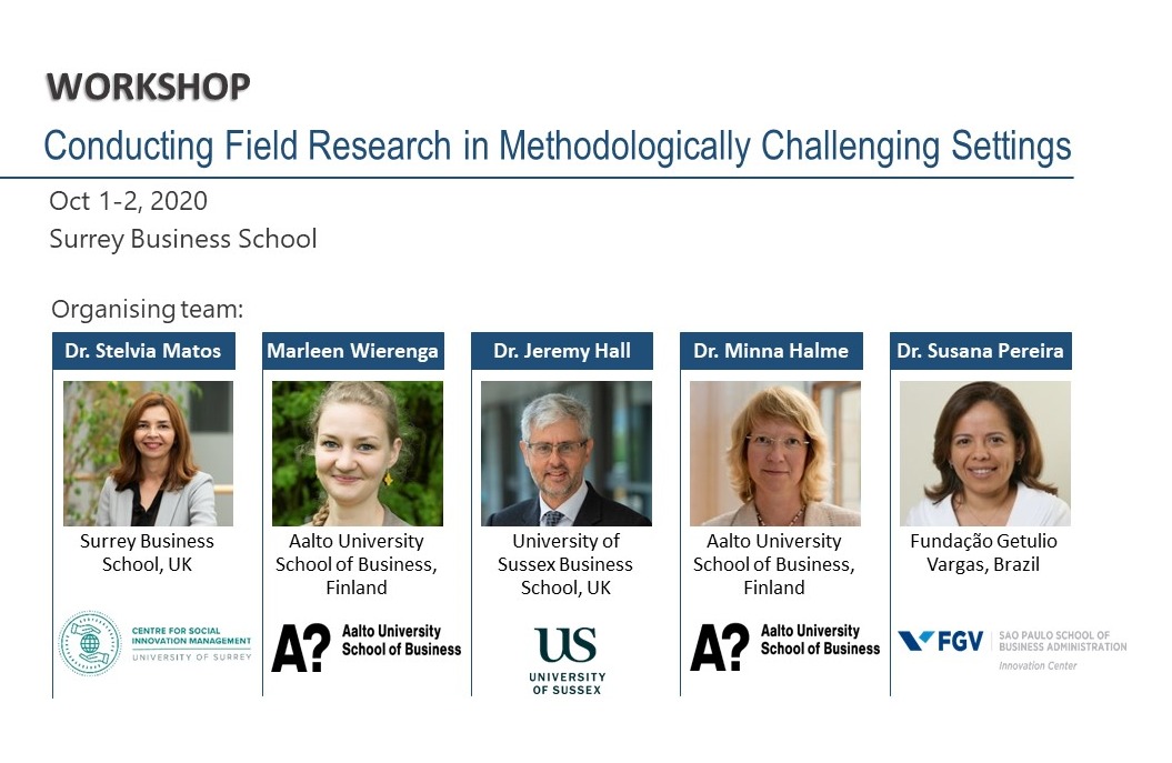 Methodologically Challenging Settings Workshop tweet media
