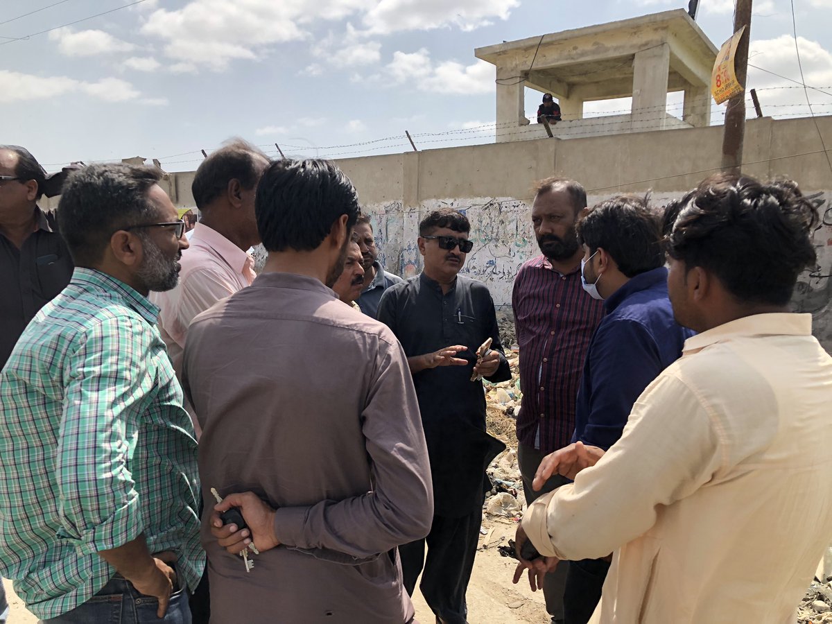 RealNomanKhan's tweet photo. Site visit regarding betterment of water supply in UC29 &amp; UC33 alongwith CBC Member Shahab Bhai, Joint organiser Asif Gujrat Bhai &amp; KW&amp;SB official @ZahidMansori @AteebFurqan @MediaCellMQM @MQMPKOfficial @KamranAkhterMQM @IamNomanArif @RealRizwanMalik https://t.co/zjbY7Kn8NI
