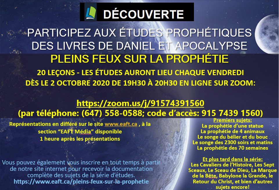 Église Adventiste Francophone de Toronto (@eaft777) on Twitter photo 