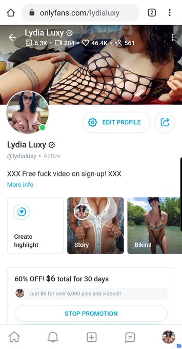 Top 1.7% on onlyfans!  Looking for other girls to promo with, shoot with or sfs.  16k subs on OF, New<a href="/tag/floridagirl"class="tags"><span>#floridagirl</span></a><a href="/tag/amateurgirl"class="tags"><span>#amateurgirl</span></a><a href="/tag/onlyfans"class="tags"><span>#onlyfans</span></a><a href="/tag/onlyfansgirls"class="tags"><span>#onlyfansgirls</span></a>