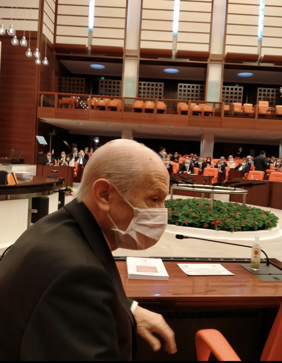 MHP_Bilgi's tweet photo. Genel Başkanımız Sayın Devlet BAHÇELİ, 27. Dönem 4. Yasama Yılı Açılış Töreni İçin TBMM'ye Geldi. https://t.co/BZpYRAmeNb