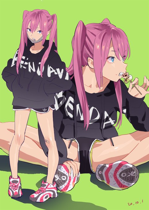 Reebokのスニーカーが好きな女の子 