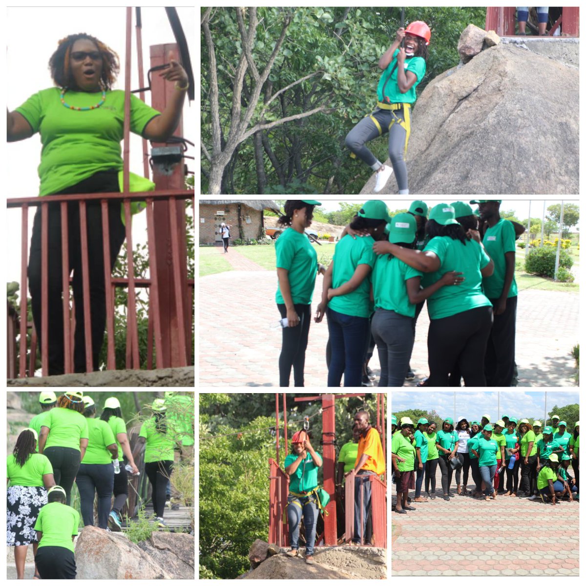 TheSMResort's tweet photo. Throw Back Thursdays
@NamibianEmbassy
Exciting day! Incredible group. 
Look at their faces on the Zip line🤣. That experience is worth every second. What are you waiting for 🤷‍♀️
Book now📲
Click on the watsapp link below!
https://t.co/5NhUek67Si
#AnyMinuteNow #Tbt
#The100 #rain https://t.co/W4hLfpWNiG
