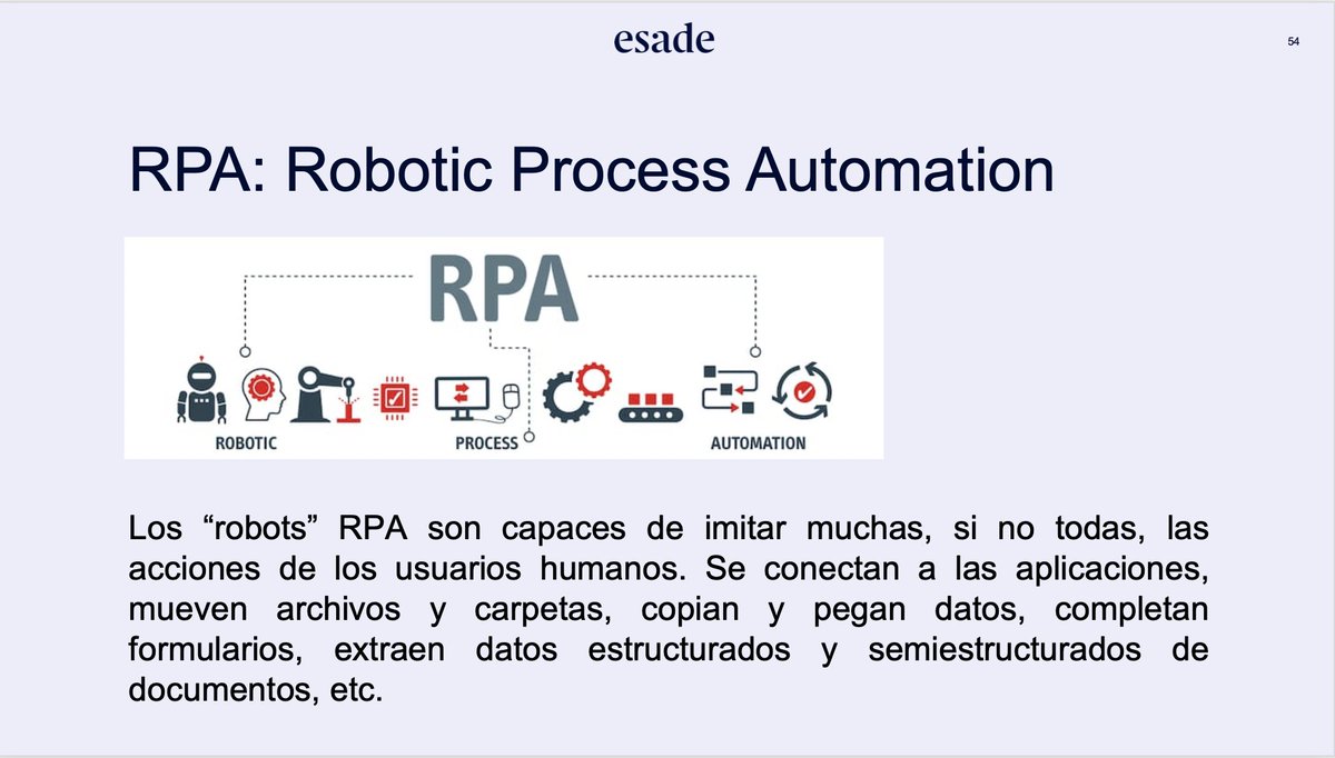 alejandroylla's tweet photo. En "Competir desde Operaciones" de #ESADE de hoy hablaremos también de #RPA y su impacto. Con muchas ganas de conocer a las participantes #SoyPromociona de hoy. #OTPSS https://t.co/oIVztbz8Jr