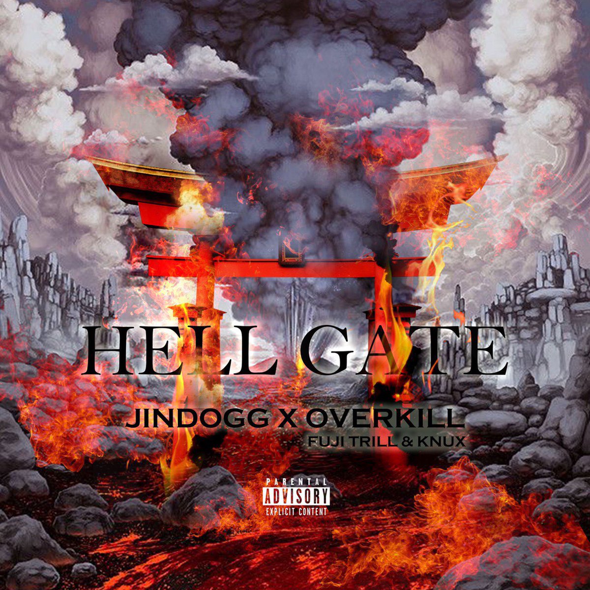 sadmadjake's tweet photo. 風児とジェイク
10/25

JIN DOGG × OVER KILL 

1st EP ''HELL GATE''

10.25 配信 https://t.co/zC5BqD2P74