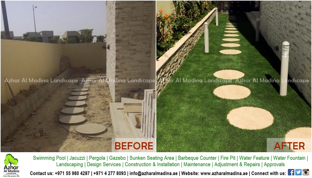 AzharAlMadina's tweet photo. A beautiful #landscape transformation for our client in #Damac with a unique #pathway, lovely #plants, #grass &amp; #planterwall surrounding their #villa.
CALL
📞 +971 55 980 4287 
📧 info@azharalmadina.ae
🌐 https://t.co/1Jbf4xowhu

 #Dubaivillas #Dubai #landscapingcompaniesindubai https://t.co/CFBFWxfjLA
