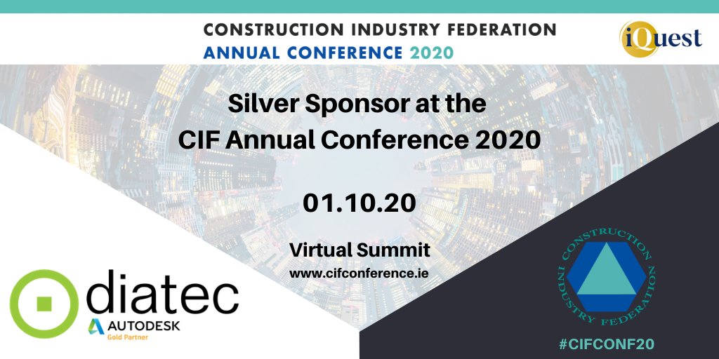 CIF2021's tweet photo. @DiatecIreland are here at the @CIF_Ireland Conference today as a silver sponsor with @david_purdon joining 1.05pm panel - How do we accelerate effective innovation and increase productivity?
Visit their exhibition stand or https://t.co/PWsyWQVqnT to find out more #CIFCONF2020 https://t.co/PYZ3Z3cect