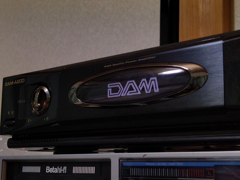 DAM-A200 オーディオ機器 血迷ってDAM-A200を買ってしまったんだけど、恐ろしいトランスだ… 謎の