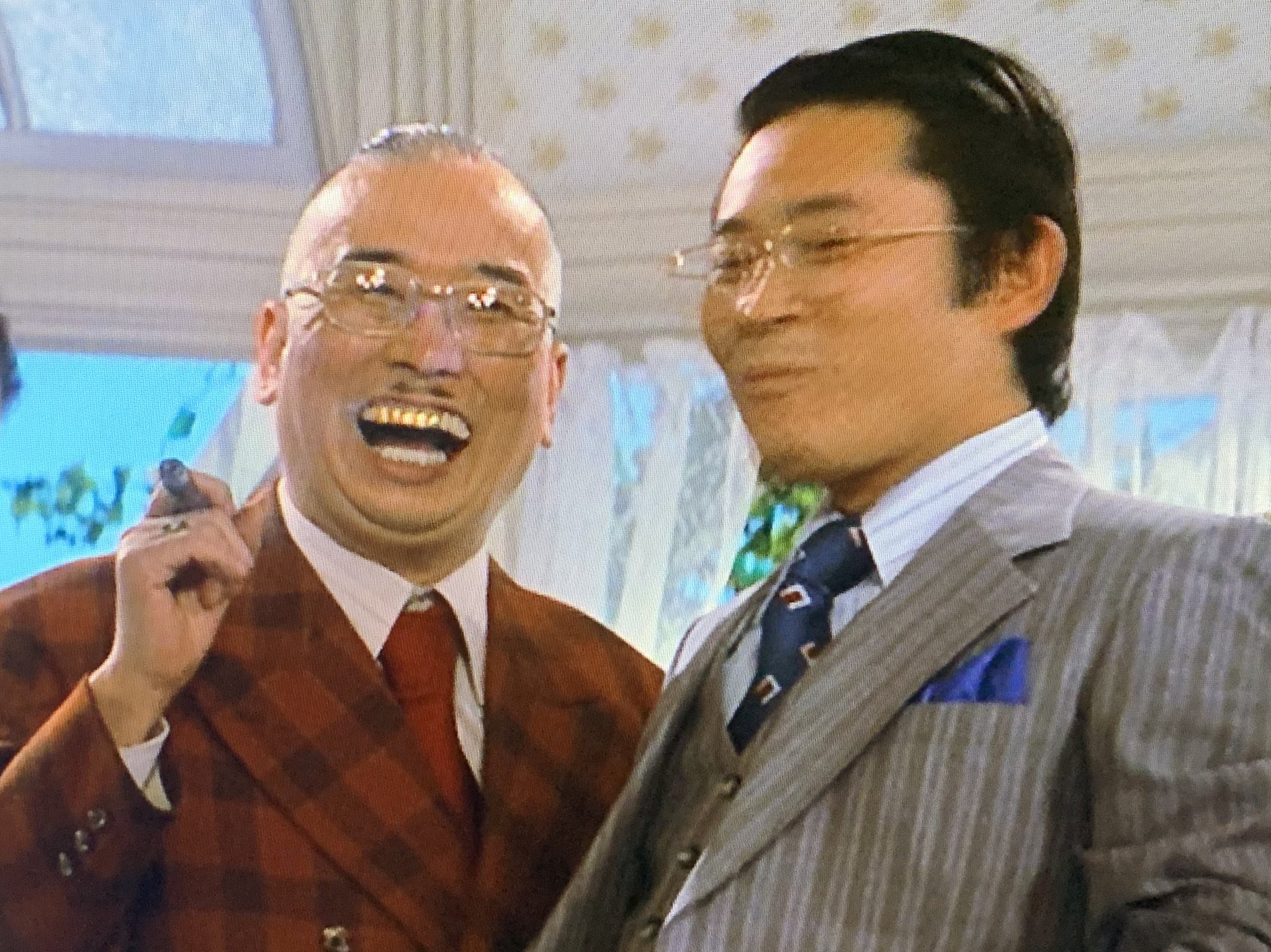 Keity 昭和の俳優くびったけ メガネの日 吉田義夫さんとタコ社長と博さんと殿 T Co Aoj1dys1zp Twitter