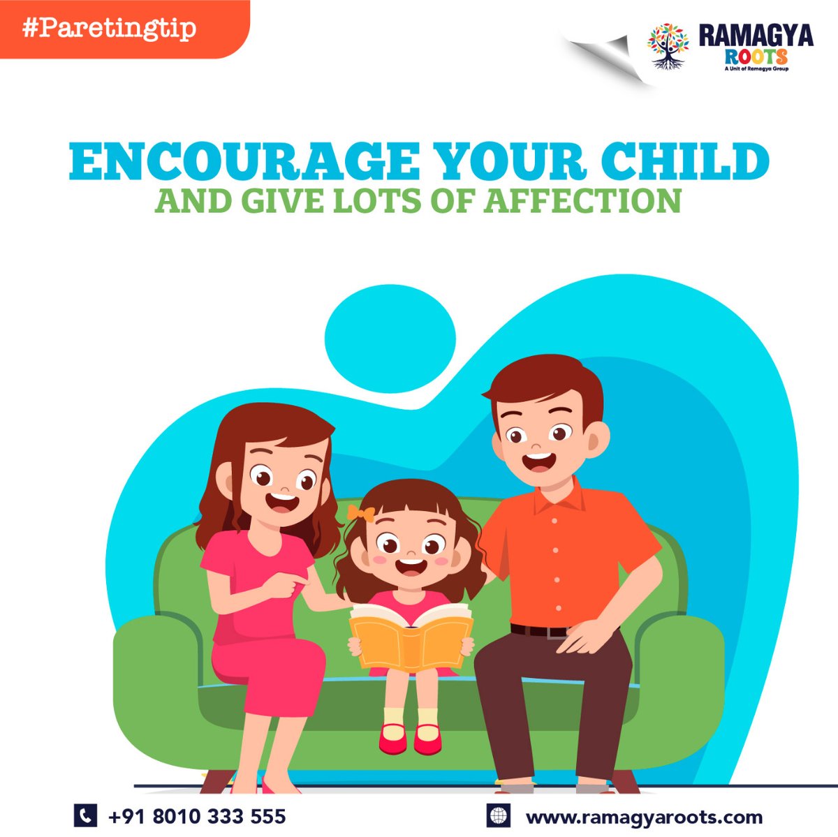 RamagyaR's tweet photo. Always encourage your child to do big things and give a lot of affection to them.
.
.
.
.
.
#RamagyaRoots #ParentingTip #Parents #Kids #Daycare #Preschool #EarlyEducation https://t.co/fqkRM0mWG5