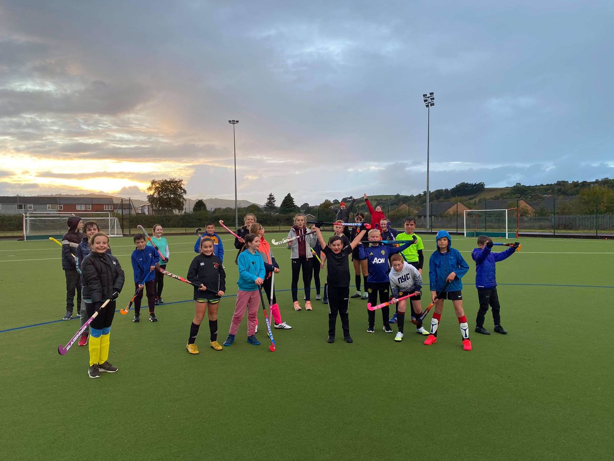 NewtownLHC's tweet photo. About last night. Was great to be back for junior training!!🎉 
Thanks to the kids (old &amp;new) who came and adapted to the new normal. It was great seeing you all again! same again next week! Hopefully without the monsoon weather this time🌨🤦🏼‍♀️ #onlyhockeywhenitrains #goodtobeback https://t.co/ve4MfOk4BY