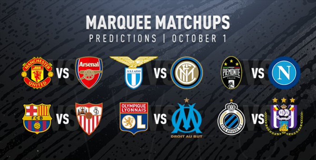 توقعات اول منافسات كبرى 👍🏼