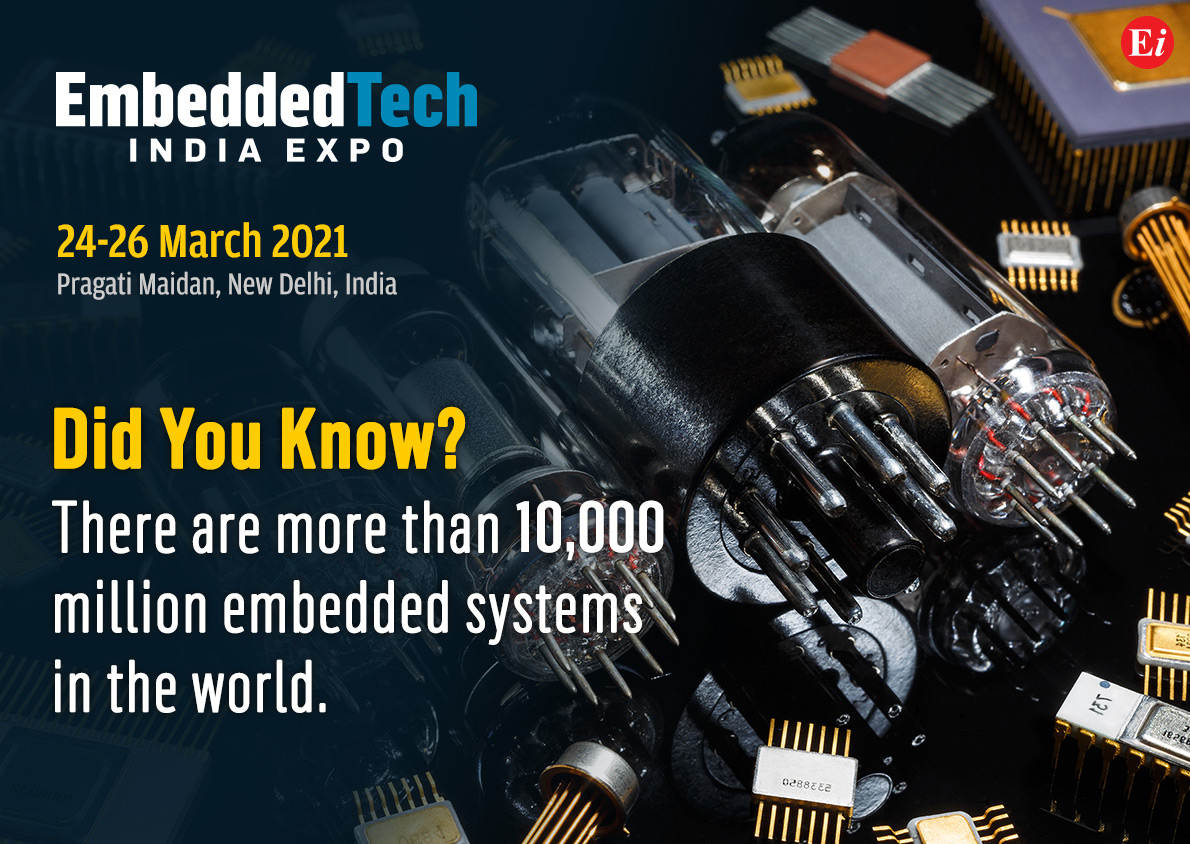 EmbeddedTechExp's tweet image. For more such interesting facts on #EmbeddedTech, follow @EmbeddedTechExp.
To know more about the expo, visit: embeddedtechexpo.com
#EmbeddedIndia #Embedded2021 #Sensors #EmbeddedTechnology #EmbeddedProcessors #DigitalIndia #DigitalConvergence