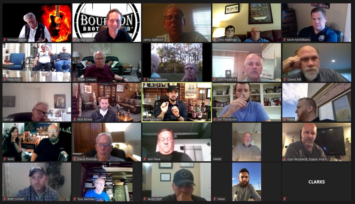 We had a fun time last night tasting delicious samples of three products by <a href="/BrokenBarrelW/">Broken Barrel Whiskey</a>:  California Oak, Heresy Rye and Cask Strength Bourbon.

Thank you to Broken Barrel Founder &amp; CEO, Seth Benheim and North American Brand Manager, Nick Roady.