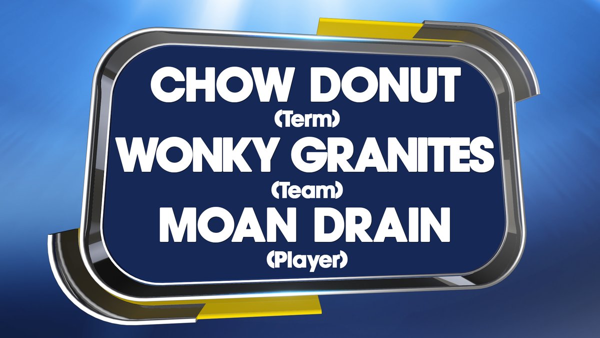 NAME GAME ๐
Can you work out these anagrams that are all linked to the same sport?
#QuestionofSport https://t.co/UeHQ23EC0n
