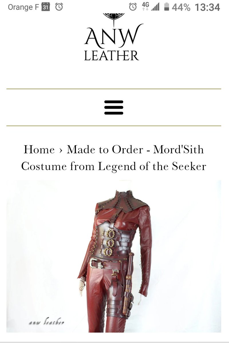 FranceCamgirl's tweet photo. 😍😍 #mordsith #legendoftheseeker #cosplay # https://t.co/SS82pRkeMw