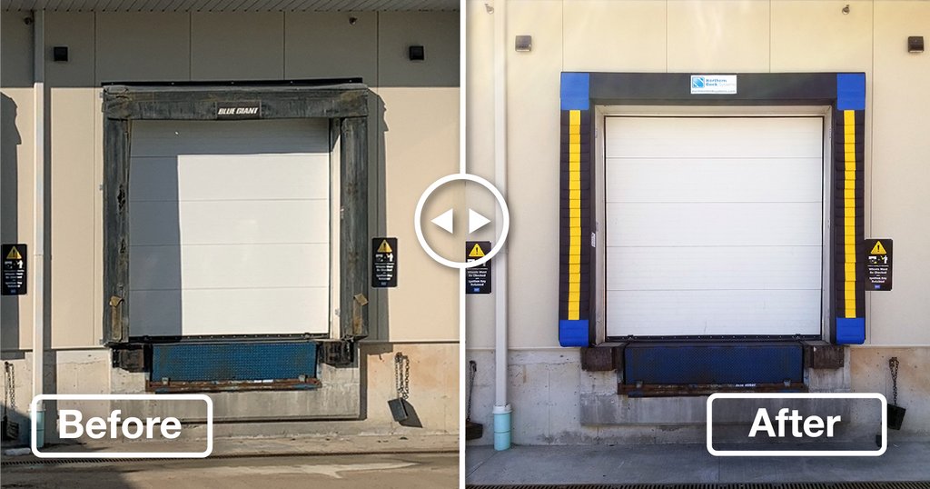 Northerndock's tweet image. We replaced the old and worn out dock seals with new tight-fitting seals at Creemore Springs and we got them a one-time $1,900 energy rebate. Read more at buff.ly/2ZZZU16
#successthursdays #dockseal #energyefficiency #energysaving