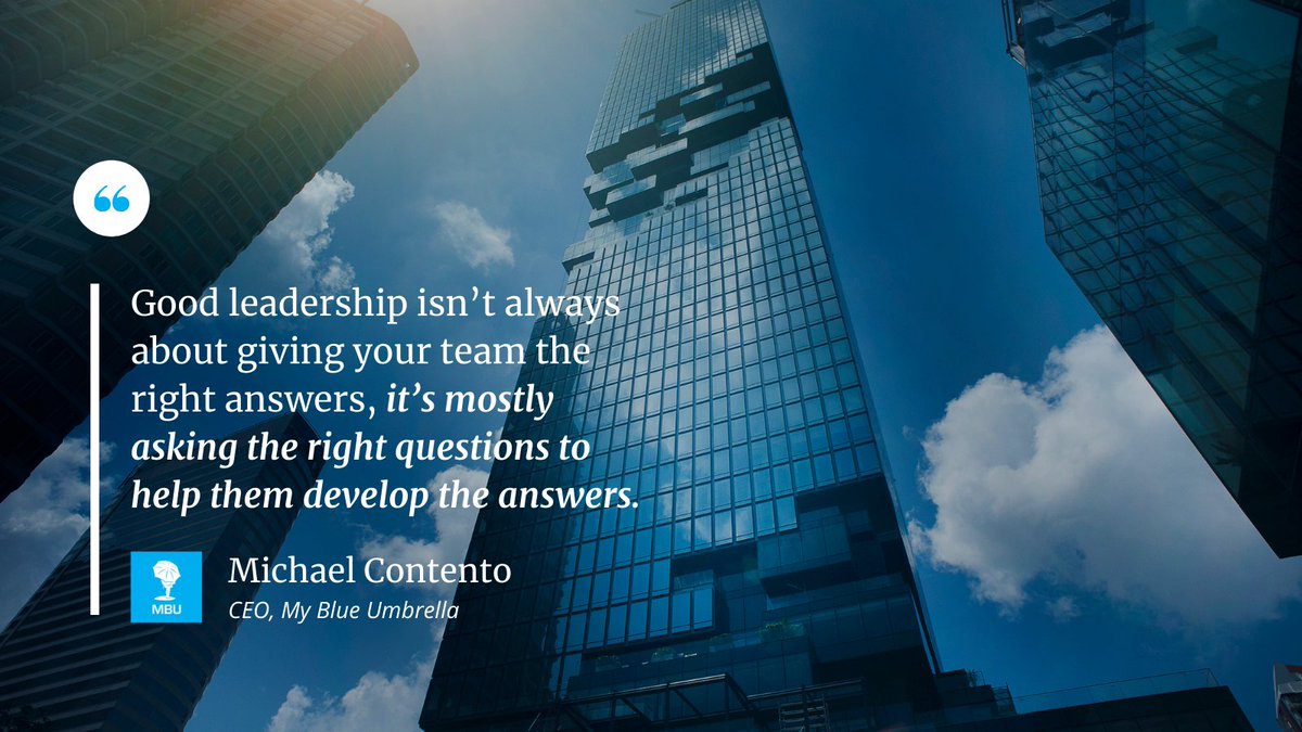 mcneverquit's tweet image. This month, consider changing how you lead your employees. It may take more time initially, but the payoff makes it worth the effort. #CEOadvice #leadershiptips