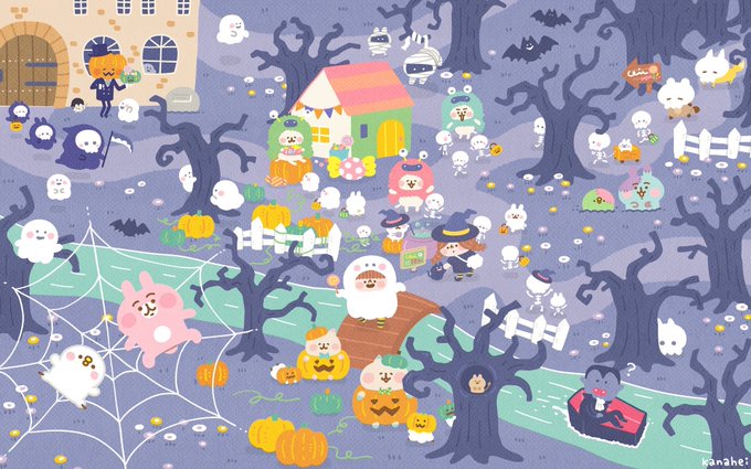 「枯れ木 ハロウィン」のTwitter画像/イラスト(新着)｜3ページ目