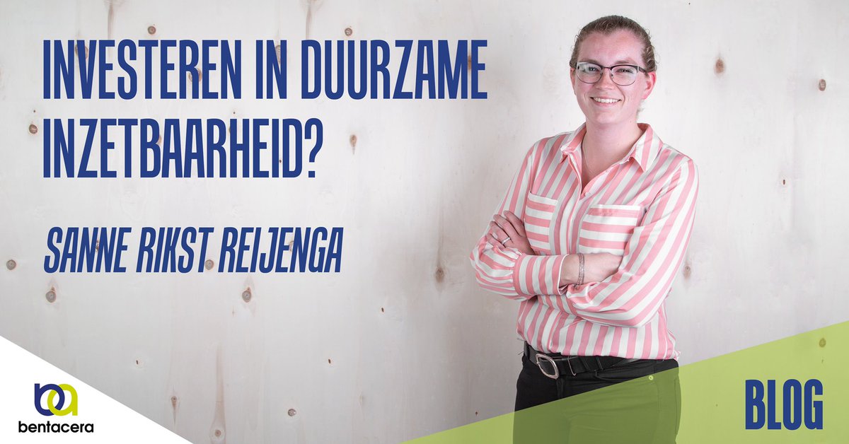 Hoe houd jij je medewerkers lang, gelukkig en gezond werkzaam? In de nieuwe blog van onze collega Sanne Rikst neemt ze je mee in het begrip duurzame inzetbaarheid: bentacera.nl/blog/investere…