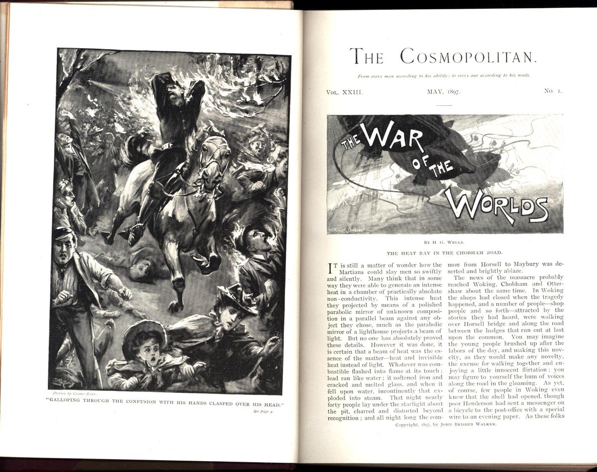 The novel was serialized in Pearson's Magazine in the UK, and Cosmopolitan magazine on the US, in 1897. It was first published in hardback form the following year.