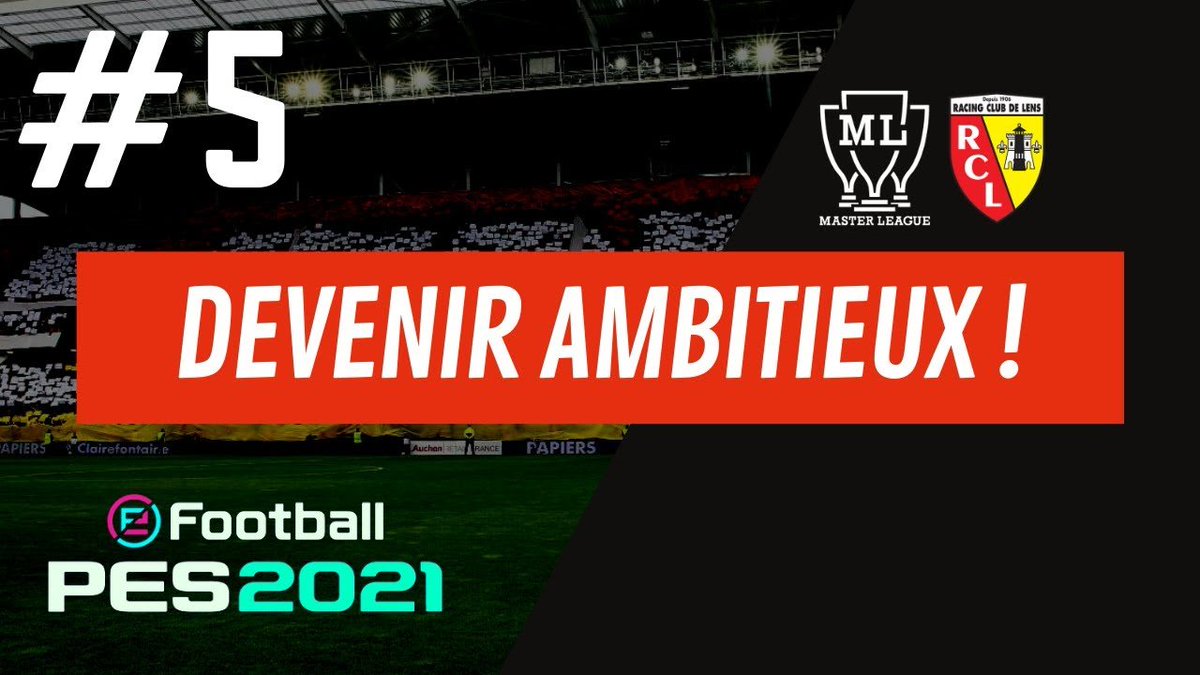 Peut on viser mieux que le maintien en <a href="/Ligue1UberEats/">Ligue1UberEats</a> ? La suite de l'aventure du <a href="/rclens/">Racing Club de Lens</a> sur #PES2021 juste ici !

➡️youtu.be/o2XSbDJbxdE⬅️

Merci pour le soutien !