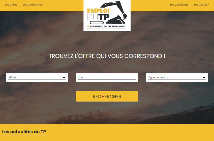 La plateforme Emploidutp.com vient d'être lancée. Son but : contribuer à venir à bout de la pénurie de main-d'oeuvre qui sévit dans le secteur des travaux publics.

lemoniteurmateriels.fr/article/le-rec…