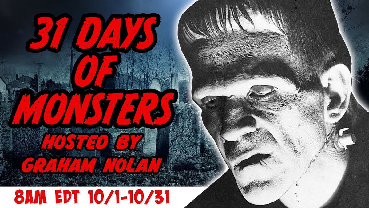 gnolan12's tweet photo. #31DAYSOFMONSTERS DAY1: DRACULA 1931
Live on YouTube @8am edt.
#Halloween #monsters #TheChenoo #Dracula https://t.co/HwHNPWHSzq