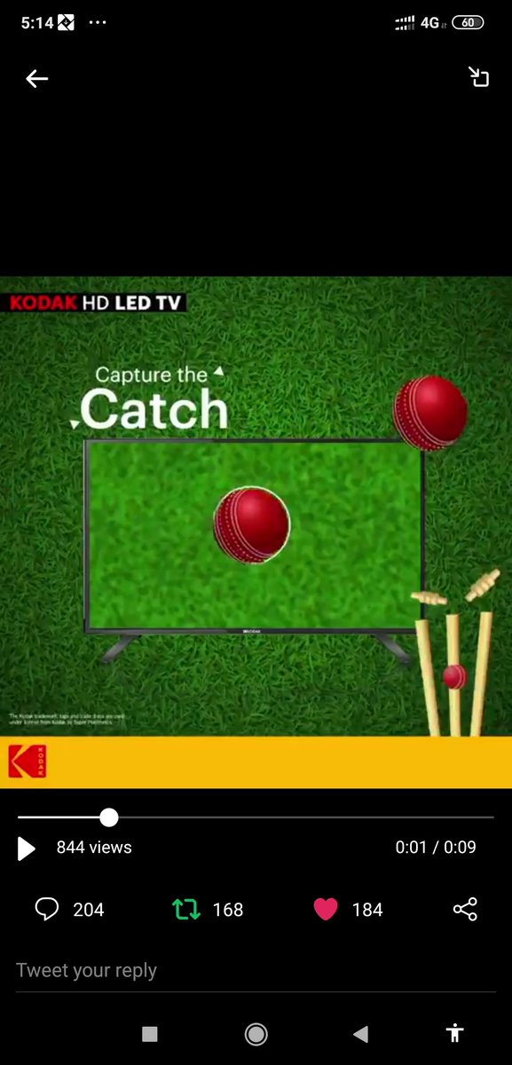 MysticBholenath's tweet image. Caught the ball 

#WatchToWin #KodakAndroidTV #KodakTv #Cricket @kodaktvindia

Join
@Chilled_Sup
@Akhilaa16938072
@Srichaitraa
@Sengodan4
@Pareek197
@Dj_Bhayani
@True_exists
@Deeptij25092577