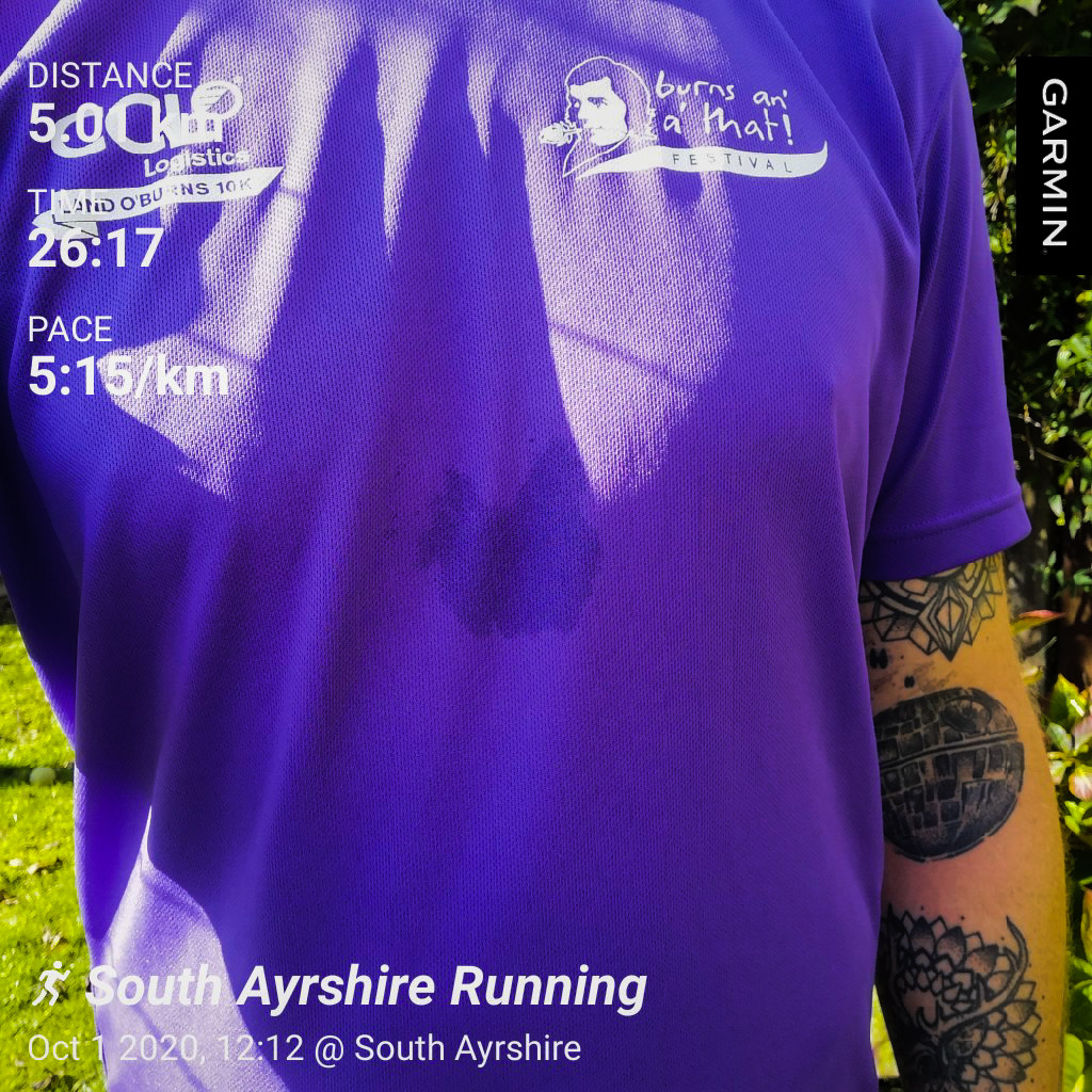Beerdo_El's tweet photo. No point pretending otherwise or feigning modesty, that was an absolute belter of a run 😁 #ayrodynamictriathlonclub #notritraining #troontortoises #röyksopp #melodyam https://t.co/KiC3UlA3XZ