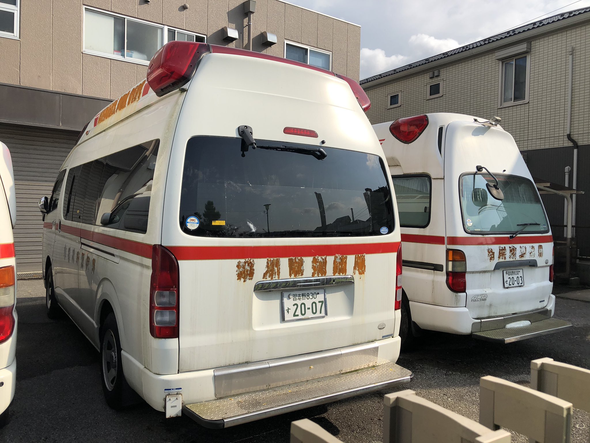 オーダーをいただいている皆様　　　#緊急車両 オーダーをいただいている皆様#緊急車両