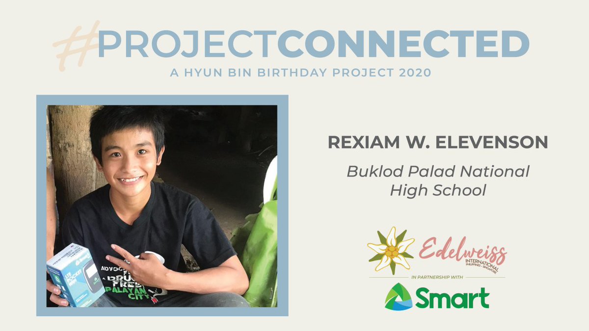 EdelweissPH_FC's tweet photo. 14-year old Rexiam's family is from the Applai tribe. His parents are both farmers. He currently lives with his Uncle because it's nearer to the school but when he needs to go home, he has to walk for about two kilometers.
#ProjectConnected #SmartEdelweissPH #SmartAko https://t.co/8FsQzOBdph