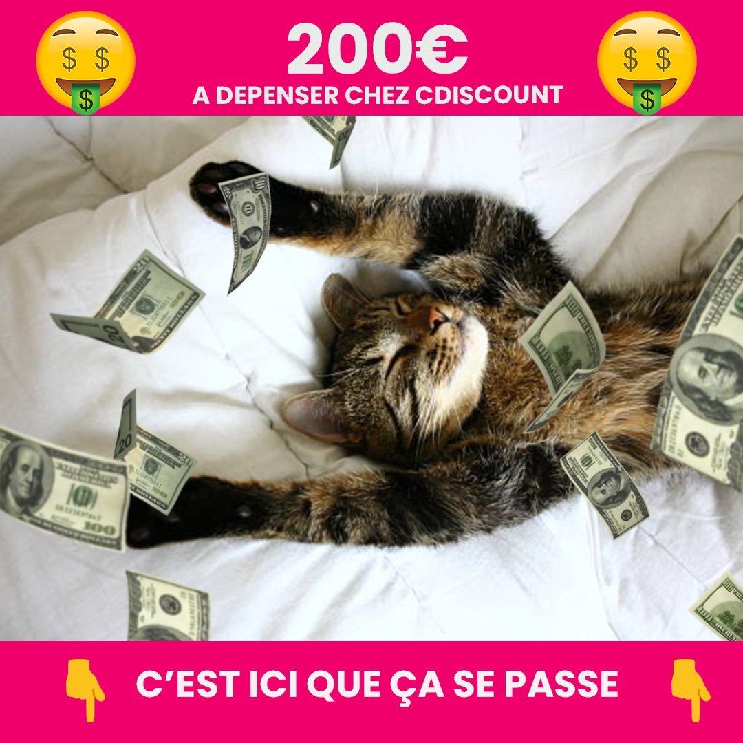 DeclassePodcast's tweet photo. Pour se faire, lisez ceci.
De toute façon, c'est la SEULE et UNIQUE façon de tenter votre chance ! 👇
- Identifie un pote
- Retweet le post
- Plus facile tu meurs
Dernière étape... croise les doigts (si si, ça compte)
⠀
#Déclassé #Podcast #Money #JeuConcours
⠀
🎈Avec @Cdiscount https://t.co/DKBG8wsgLs