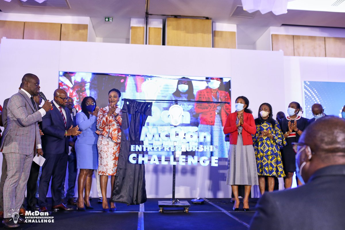 MEC_Ghana's tweet photo. The. McDan. Entrepreneurial. Challenge. Has. Been. Duly. Launched 🎊🎉🎉

We're excited to put young entrepreneurs in touch with industry thought-leaders, mentors and funding investors who they will connect with to accelerate their business ideas #MECSeason2 https://t.co/Ana1vBHn91