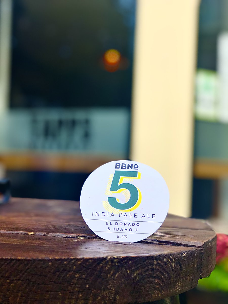 Tapps@35 (@tapps35) on Twitter photo Another new keg on the wall today, this time it’s <a href="/BrewByNumbers/">Brew By Numbers</a> Number 5 El Dorardo and Idaho 7 IPA at 6.2%. Soft and juicy and drinkable.
#Llandudno #MicroPub #NorthWales #NoCrappAtTapps Another new keg on the wall today, this time it’s <a href="/BrewByNumbers/">Brew By Numbers</a> Number 5 El Dorardo and Idaho 7 IPA at 6.2%. Soft and juicy and drinkable.
#Llandudno #MicroPub #NorthWales #NoCrappAtTapps