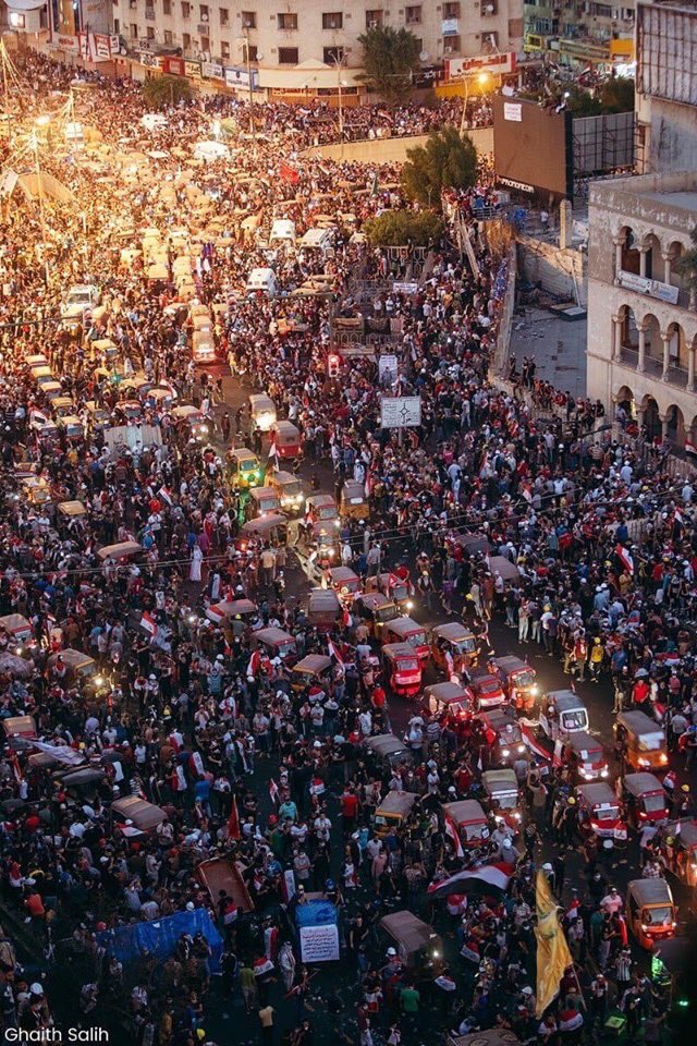 ahmedharthea's tweet photo. هو العراقي من صدك .. انت منو ؟ 

#ثورة_تشرين العظيمه 🇮🇶🇮🇶
#ساحة_التحرير https://t.co/O82pmf5p2W