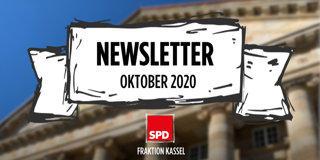 spdfraktionks's tweet photo. Unser neuer Newsletter ist online! 🎉😃 Guckt mal rein 👉 https://t.co/woRtwyP1Vt #spdkassel #spd #spdfraktionkassel #kassel https://t.co/SpQ3Me93sp