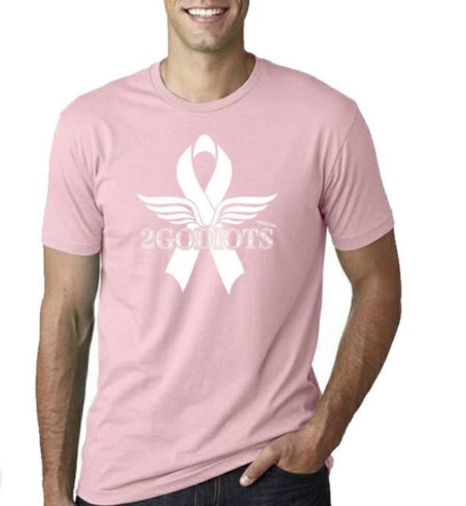 2GODIOTs's tweet photo. Happy October! It is National #breastcancerawareness #month #2godiots still have shirts available in black or pink and in short or long sleeves. Get yours today. Few sizes left. Get yours or place a order for your size https://t.co/AOAJRmb1fi