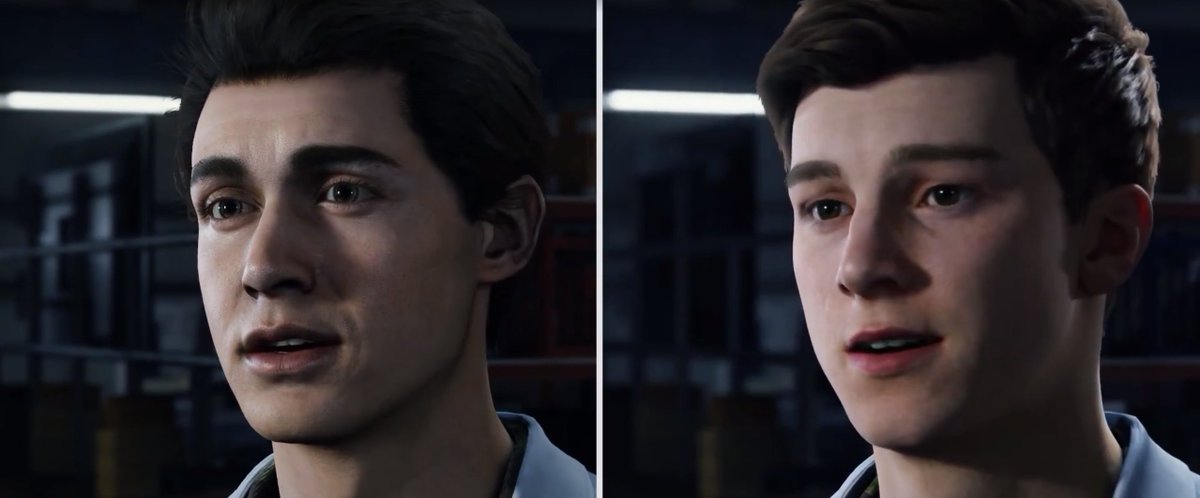 Vivid_Discord's tweet photo. Spider-Man on PS5 gives Peter Parker a face-lift😮 Do you prefer the new or old Peter? 🕸️@insomniacgames #SpiderManPS5 #Spiderman #Gaming #twitchstreamer https://t.co/ixZLRSvj1A