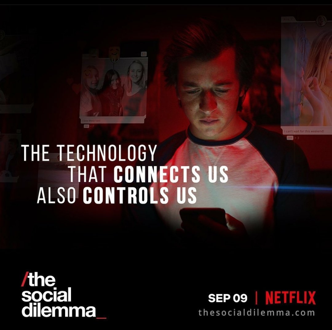 anshulghogre4's tweet photo. I think we should share this film at greater extant as people are getting manipulated easily, becoming responsible for the riots wars and spreading fake news.Every person in the world should watch this film.
@PMOIndia 
@POTUS 
@UN 
@ICJ_org 
@UNICEF 
@AmitShah 
#TheSocialDilemma https://t.co/blRQ624npc