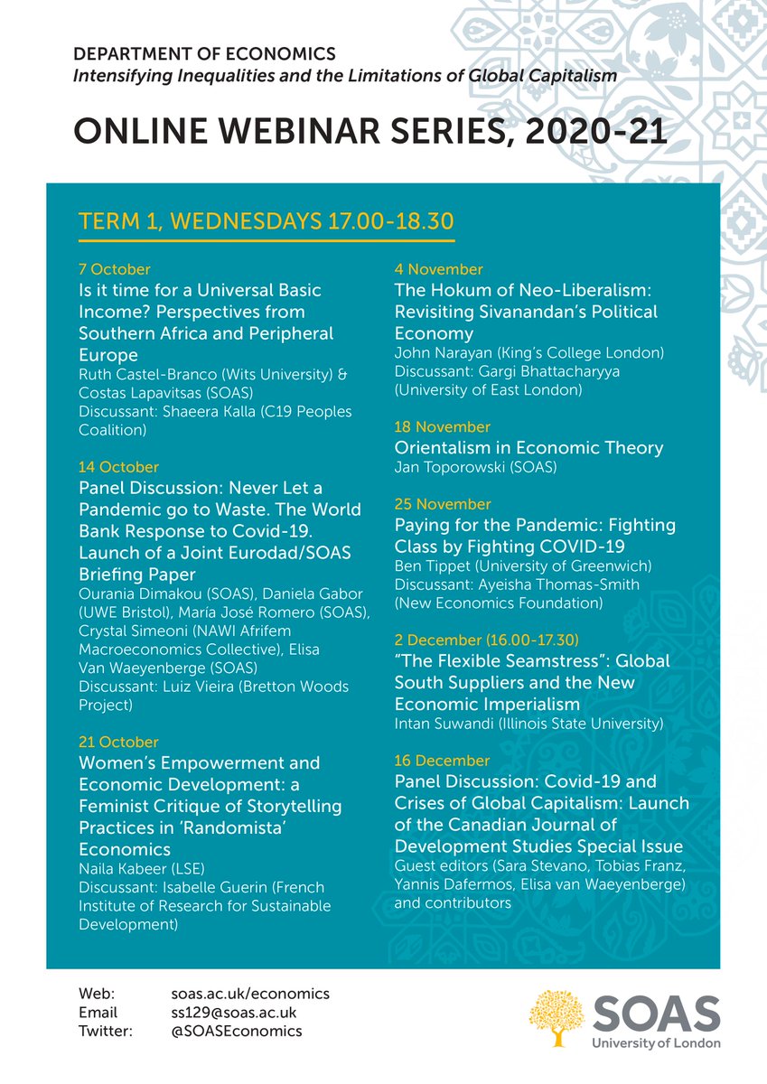 SOAS Economics tweet media