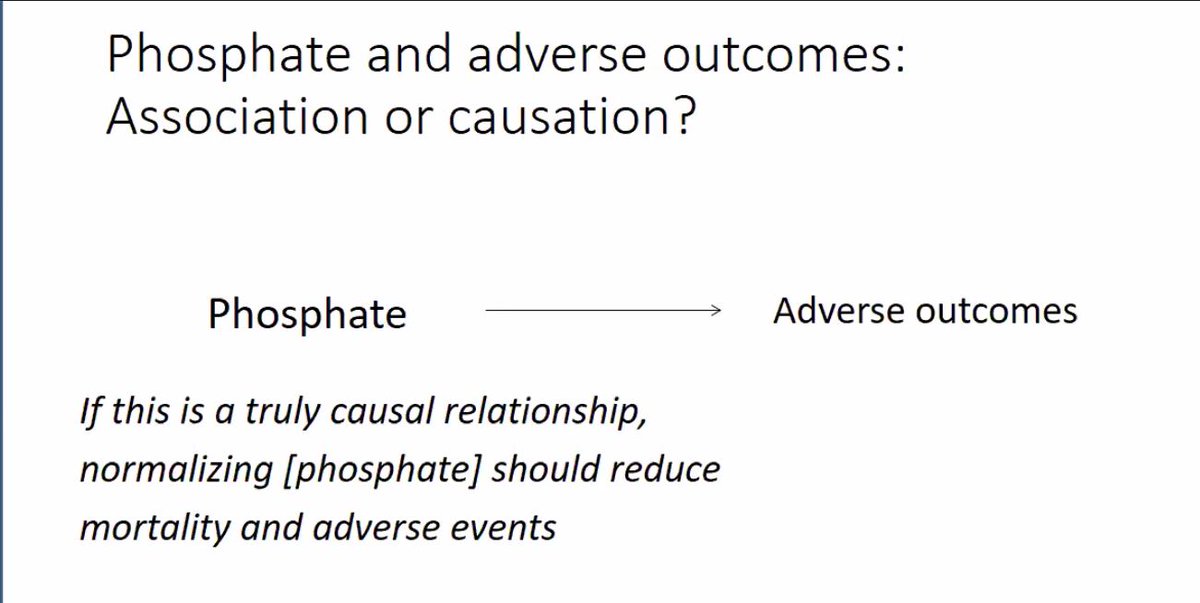 But is it just residual confounding or a causal relationship? Excellent pont from  @DrRonWald