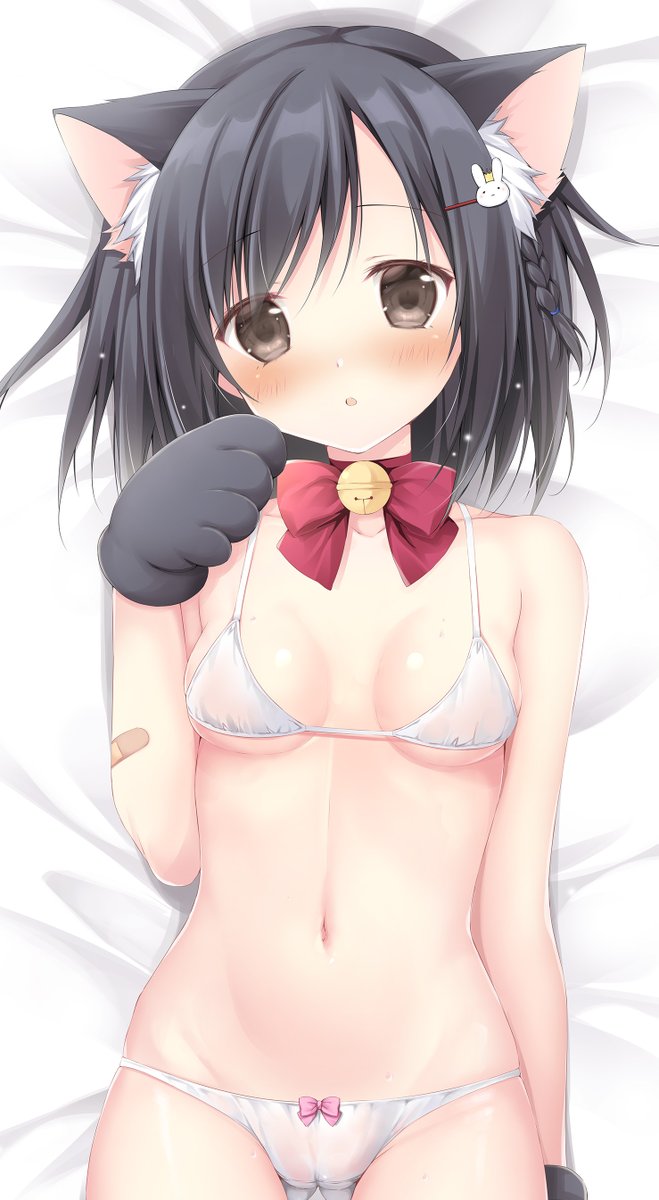 「濡れ透けにゃん 」|梱枝りこ🐶冰剣の魔術師アニメお疲れ様でした！のイラスト