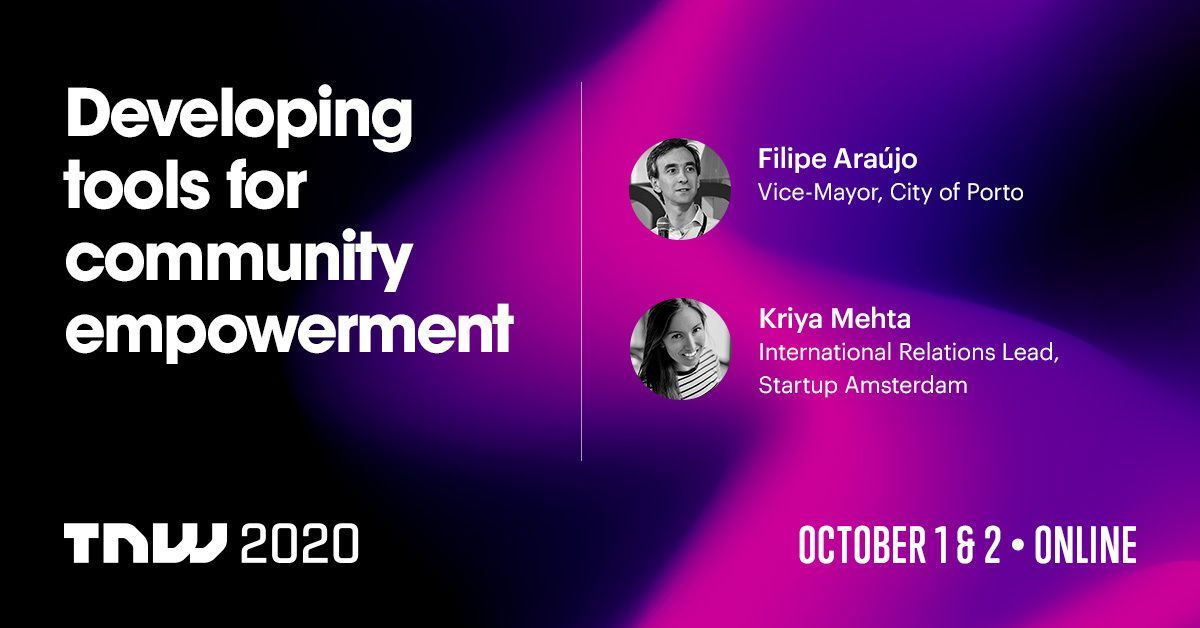 scaleupporto's tweet photo. At 3pm (WEST) | 4pm (CEST) | Transform &amp; Ecosystems | Don't miss this discussion and join the Q&amp;A! #TNW2020

@Startup_Adam @ScaleCities #scaleupporto https://t.co/ZbwVFqkWdH