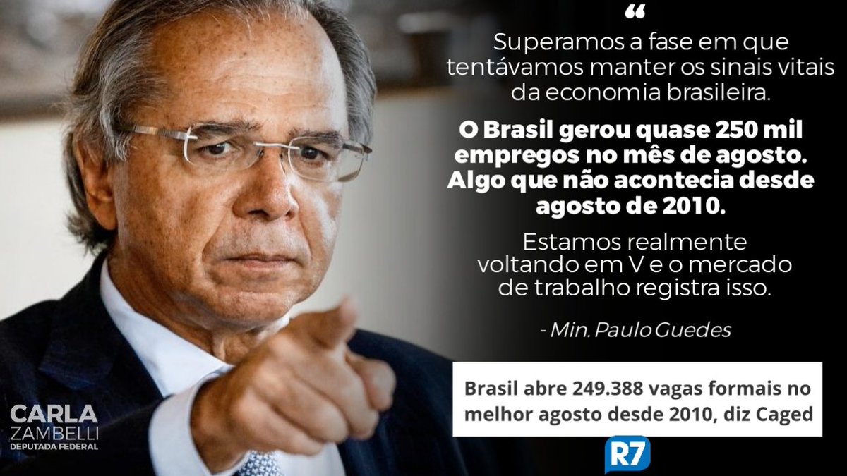 Eu acredito no Ministro Paulo Guedes, e você? 

Vamos surpreender o mundo! 🇧🇷👊